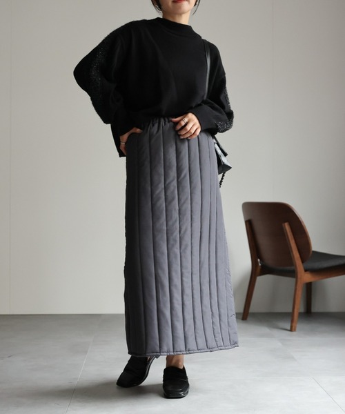 セール】ラメラインニットプルオーバー（ニット/セーター）｜ap retro