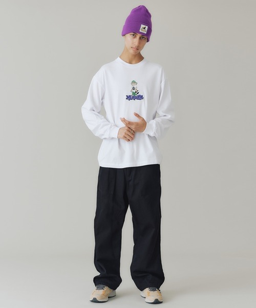 XLARGE(エクストララージ)の「【販売停止】GRAFFITI KIDS EMBROIDERED EASY WIDE PANTS(その他パンツ・メンズ・オリーブ/ブラック/ネイビー・S/L/M/XL)」の10枚目の写真