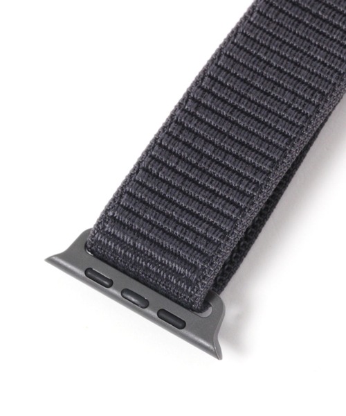 LAKOLE（ラコレ）の「AppleWatchベルト[ゴム] / 990198（デジタル腕時計・レディース・チャコール/アイボリー・X-SMALL/SMALL）」の14枚目の写真
