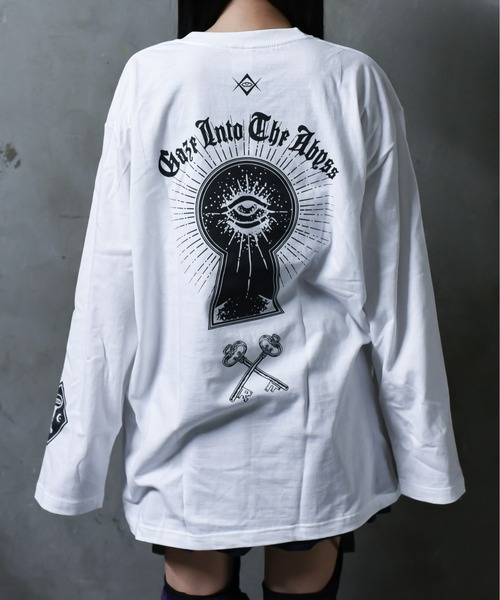 REFLEM（レフレム）の「『REFLEM/レフレム』鍵穴プリントL/S Tee