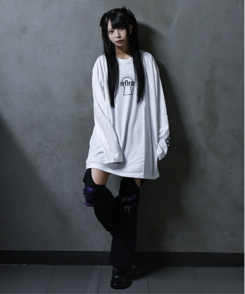 REFLEM（レフレム）の「『REFLEM/レフレム』鍵穴プリントL/S Tee