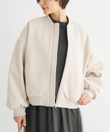 ・ELENCARE DUE ウールライクブルゾン
