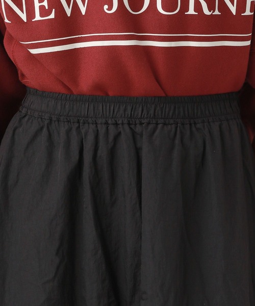 BAYFLOW(ベイフロー)の「キリカエバルーンスカート(スカート・レディース・アイボリー/ブラック・FREE)」の13枚目の写真