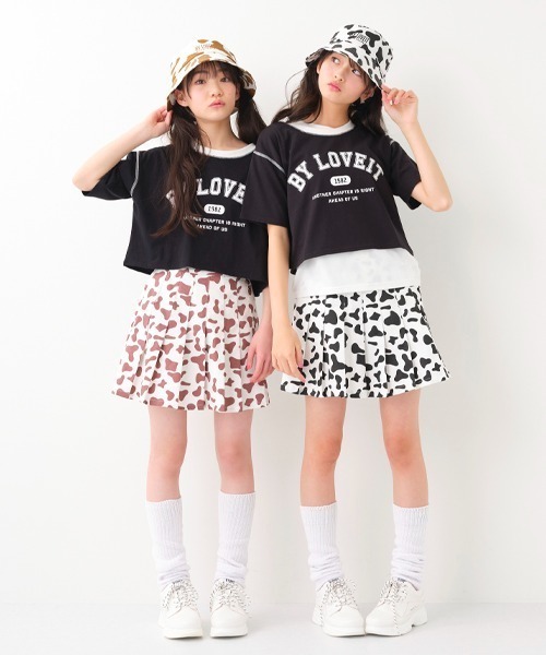 by LOVEiT（バイラビット）の「COW柄バケットハット（ハット・キッズ・ブラウン・56-58cm）」の3枚目の写真