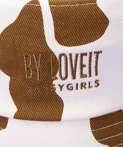 by LOVEiT（バイラビット）の「COW柄バケットハット（ハット・キッズ・ブラウン・56-58cm）」の6枚目の写真