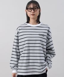 ボーダー ロングスリーブ ロンt」に該当するTシャツ/カットソー