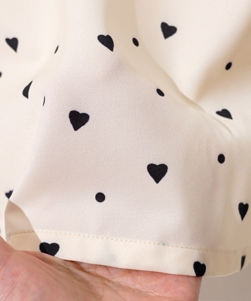 flower（フラワー）の「ルーズリーハートパンツ（その他パンツ・レディース・アイボリー/ブラック・FREE）」の21枚目の写真