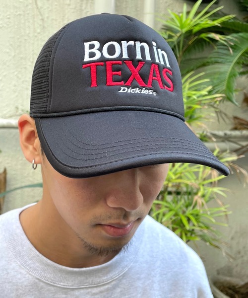 Dickies（ディッキーズ）の「【Dickies】EX TEXASURETHANE /メッシュキャップ/スナップバック/フリーサイズ/帽子/ディッキーズ（キャップ・メンズ・ブラック/ネイビー/ホワイト・FREE）」の3枚目の写真