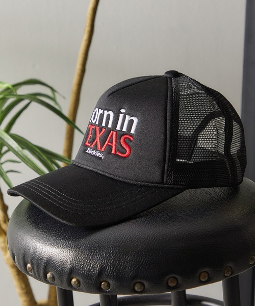 Dickies（ディッキーズ）の「【Dickies】EX TEXASURETHANE /メッシュキャップ/スナップバック/フリーサイズ/帽子/ディッキーズ（キャップ・メンズ・ブラック/ネイビー/ホワイト・FREE）」の9枚目の写真