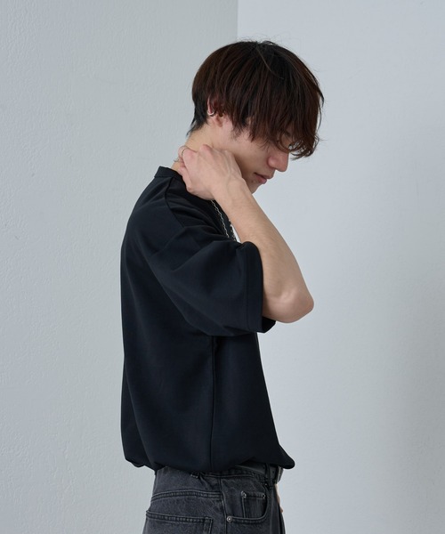 COLONY 2139(コロニートゥーワンスリーナイン)の「エンザイムダンボールリラックスTシャツ(Tシャツ/カットソー・メンズ・オフホワイト/ブラック/ライトグレー・LARGE/MEDIUM)」の12枚目の写真