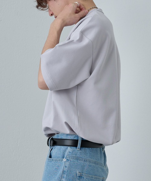 COLONY 2139(コロニートゥーワンスリーナイン)の「エンザイムダンボールリラックスTシャツ(Tシャツ/カットソー・メンズ・オフホワイト/ブラック/ライトグレー・LARGE/MEDIUM)」の15枚目の写真