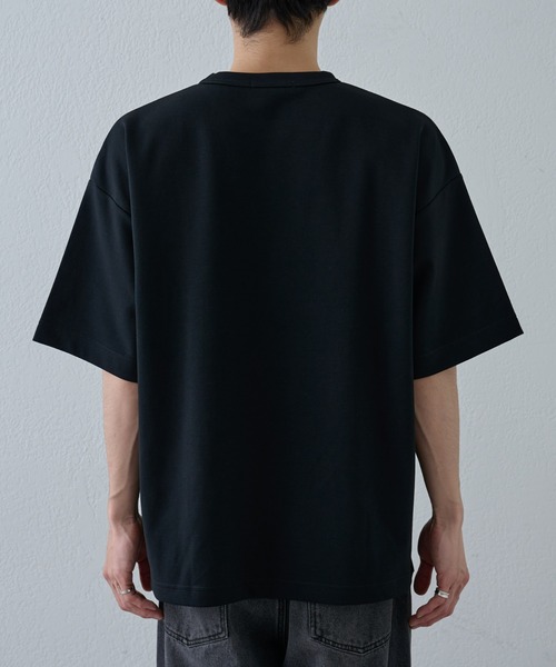 COLONY 2139(コロニートゥーワンスリーナイン)の「エンザイムダンボールリラックスTシャツ(Tシャツ/カットソー・メンズ・オフホワイト/ブラック/ライトグレー・LARGE/MEDIUM)」の4枚目の写真