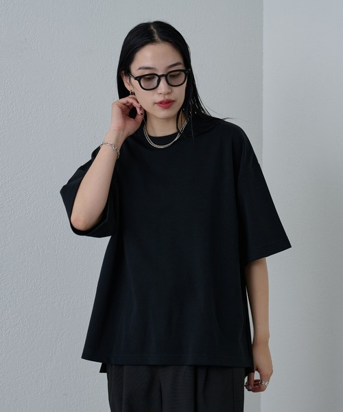 COLONY 2139(コロニートゥーワンスリーナイン)の「エンザイムダンボールリラックスTシャツ(Tシャツ/カットソー・メンズ・オフホワイト/ブラック/ライトグレー・LARGE/MEDIUM)」の9枚目の写真