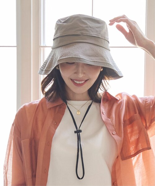 ikka(イッカ)の「アドベンチャーハット(ハット・レディース・ブラック/オフホワイト/グリーン/ベージュ・FREE)」の20枚目の写真