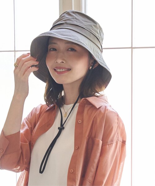 ikka(イッカ)の「アドベンチャーハット(ハット・レディース・ブラック/オフホワイト/グリーン/ベージュ・FREE)」の21枚目の写真