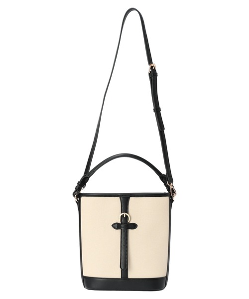 YECCA VECCA（イェッカヴェッカ）の「2wayバケットバッグ（トートバッグ・レディース・ブラック/ブラウン・FREE）」の11枚目の写真