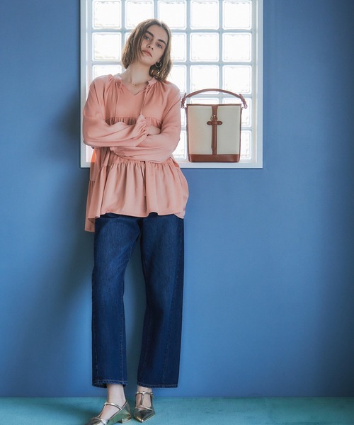 YECCA VECCA（イェッカヴェッカ）の「2wayバケットバッグ（トートバッグ・レディース・ブラック/ブラウン・FREE）」の3枚目の写真