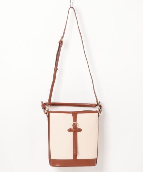 YECCA VECCA（イェッカヴェッカ）の「2wayバケットバッグ（トートバッグ・レディース・ブラック/ブラウン・FREE）」の17枚目の写真