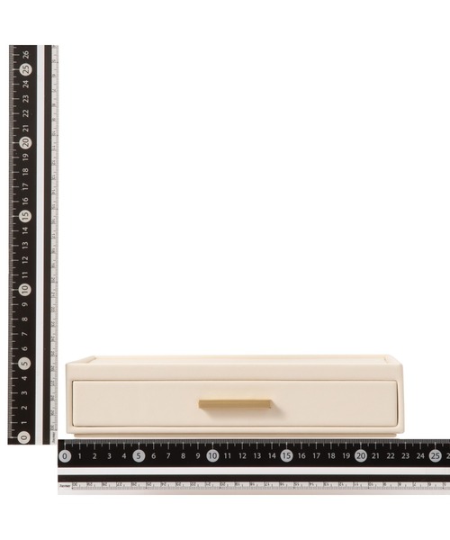 Francfranc スタッキングジュエリーボックス ホワイト 新品未使用 スタッキング ジュエリーボックス ディスプレイ蓋付き ホワイト