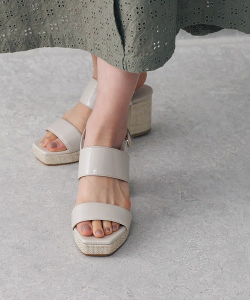 HIMIKO（ヒミコ）の「【Made in Japan】プラットフォームサンダル/641218（サンダル・レディース・ブルー/ブラック/アイボリー・22.5cm/23.0cm/23.5cm/24.0cm/24.5cm/22.0cm/21.5cm/25.0cm/26.0cm/25.5cm）」の8枚目の写真