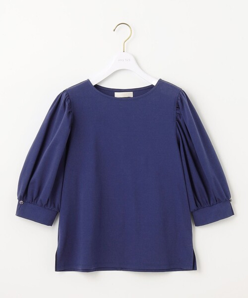 ANY SIS(エニィスィス)の「【接触冷感】美人 ボリュームスリーブ カットソー(Tシャツ/カットソー・レディース・ブラック系/ピンク系/ダークグリーン系/ダルブルー系/ライラック系/ホワイト系・4)」の20枚目の写真