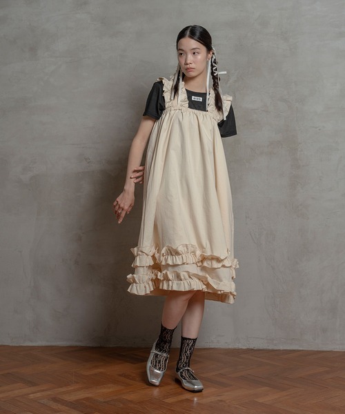 【セール】シースルータグTシャツ（Tシャツ/カットソー）｜poiregnee（ポワニェ）