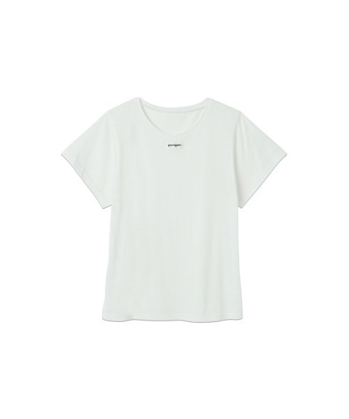 【セール】シースルータグTシャツ（Tシャツ/カットソー）｜poiregnee（ポワニェ）