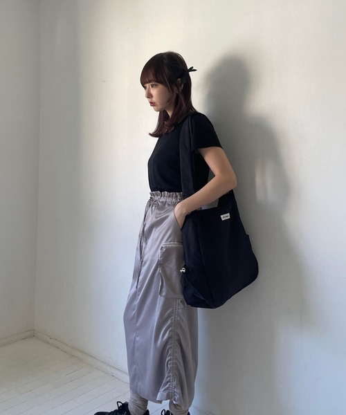 【セール】シースルータグTシャツ（Tシャツ/カットソー）｜poiregnee（ポワニェ）