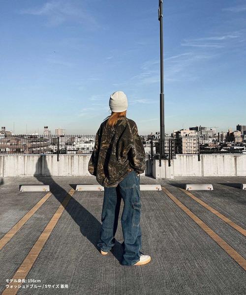 DEFLEXTION(ディフレクション)の「【DEFLEXTION / ディフレクション】Wide denim pants / ワイドデニムパンツ(デニムパンツ・レディース・ライトブルー/ブラック/インディゴブルー/ダークブルー・SMALL/MEDIUM)」の12枚目の写真