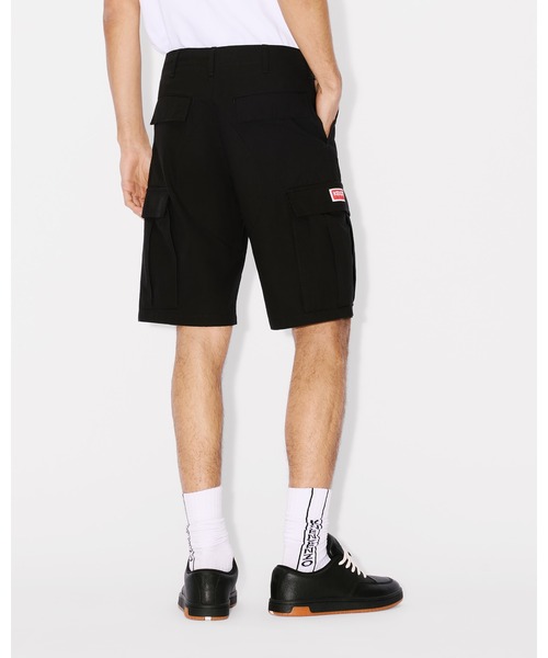 KENZO(ケンゾー)の「ワークウエア カーゴ ショートパンツ(カーゴパンツ・メンズ・ブラウン系その他/ブラック系その他・LARGE/MEDIUM/SMALL)」の4枚目の写真