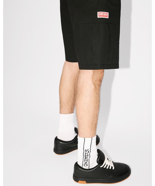 KENZO(ケンゾー)の「ワークウエア カーゴ ショートパンツ(カーゴパンツ・メンズ・ブラウン系その他/ブラック系その他・LARGE/MEDIUM/SMALL)」の5枚目の写真
