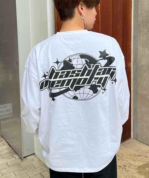 #MEMORY(メモリー)の「【MEMORY】ユニバーサルロゴ ロンTee / Universal Logo Long-Sleeved T-Shirt(Tシャツ/カットソー・メンズ・ホワイト/オレンジ/ブラック・FREE)」の1枚目の写真