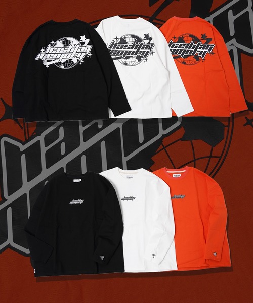 #MEMORY(メモリー)の「【MEMORY】ユニバーサルロゴ ロンTee / Universal Logo Long-Sleeved T-Shirt(Tシャツ/カットソー・メンズ・ホワイト/オレンジ/ブラック・FREE)」の9枚目の写真