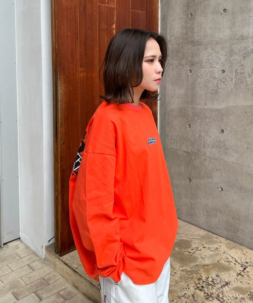 #MEMORY(メモリー)の「【MEMORY】ユニバーサルロゴ ロンTee / Universal Logo Long-Sleeved T-Shirt(Tシャツ/カットソー・メンズ・ホワイト/オレンジ/ブラック・FREE)」の21枚目の写真