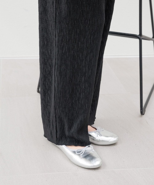 LOWRYS FARM（ローリーズファーム）の「ヨウリュウカットパンツ 108152（その他パンツ・レディース・チャコールグレー/ブルー/ブラック/アイボリー・FREE）」の15枚目の写真