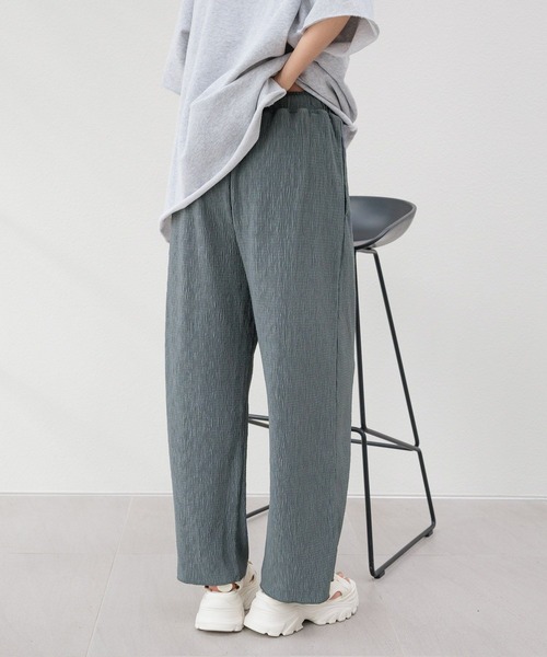 LOWRYS FARM（ローリーズファーム）の「ヨウリュウカットパンツ 108152（その他パンツ・レディース・チャコールグレー/ブルー/ブラック/アイボリー・FREE）」の20枚目の写真