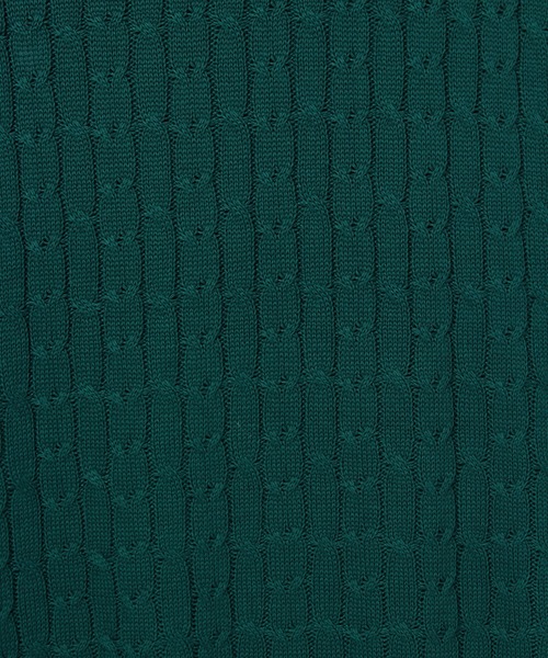 BEVERLY HILLS POLO CLUB（ビバリーヒルズポロクラブ）の「【BEVERLY HILLS POLO CLUB/ビバリーヒルズポロクラブ】ワンポイント刺繍ケーブル編みオーバーサイズニットベスト（ベスト・メンズ・ブラック/グリーン/オフホワイト/ネイビー・LL/M/L）」の21枚目の写真