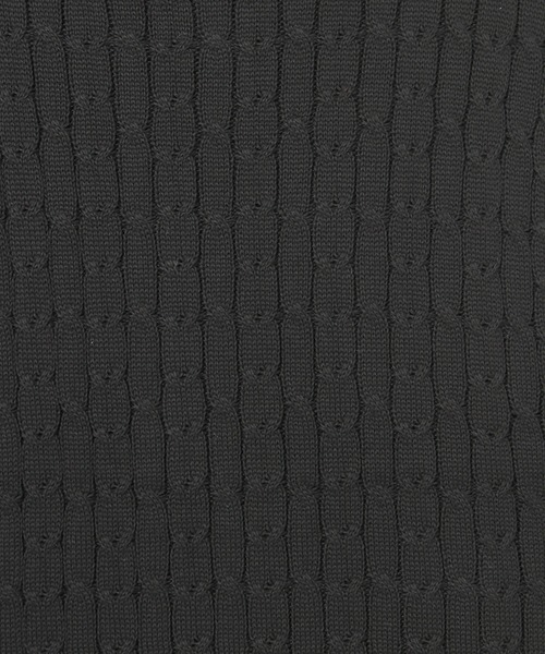 BEVERLY HILLS POLO CLUB（ビバリーヒルズポロクラブ）の「【BEVERLY HILLS POLO CLUB/ビバリーヒルズポロクラブ】ワンポイント刺繍ケーブル編みオーバーサイズニットベスト（ベスト・メンズ・ブラック/グリーン/オフホワイト/ネイビー・LL/M/L）」の17枚目の写真