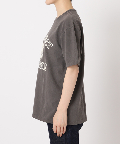 MIXTA（ミクスタ）の「《別注》【MIXTA/ミクスタ】TABBY CAT HANGOUT CREW T-SH：Tシャツ（Tシャツ/カットソー・レディース・ブラック/ネイビー/アイボリー・MEDIUM）」の21枚目の写真