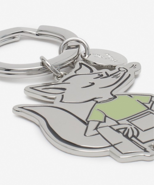 ★メゾンキツネ★Unisex Cafe Kitsune Dressed Fox Keyring★ ☆メゾンキツネ☆Unisex Cafe Kitsune Dressed Fox Keyring