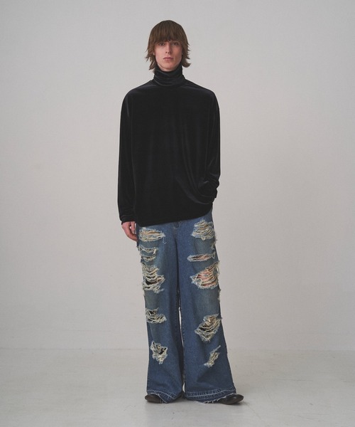 Juha（ユハ）の「LUSH VELOUR TURTLE（Tシャツ/カットソー）」 - WEAR