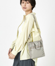 LeSportsac（レスポートサック）の「MINI N/S TOTE フォッシルシャイン（ショルダーバッグ・メンズ）」
