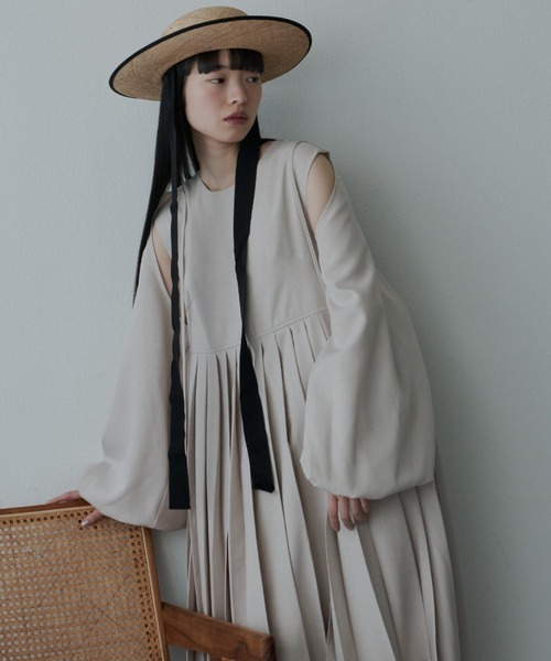 ボレロセットプリーツワンピース（ワンピース）｜PERNA（ペルナ）の