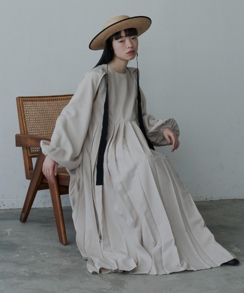 セール】ボレロセットプリーツワンピース（ワンピース）｜PERNA