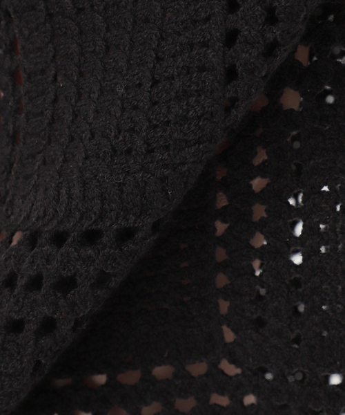 B.C STOCK（ベーセーストック）の「クロシェスカート（スカート・レディース・ブラック/アイボリー・FREE）」の14枚目の写真