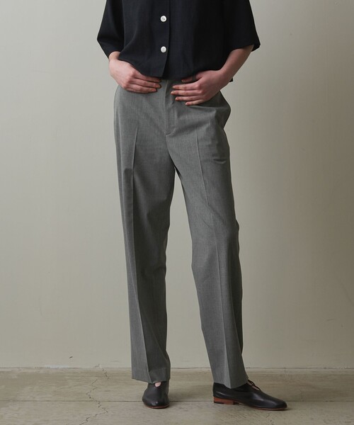 スティーブンアラン　スラックス　チャコールグレー　S Steven Alan（スティーブンアラン）の「＜Steven Alan＞マーベルト