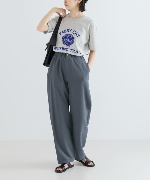 URBAN RESEARCH(アーバンリサーチ)の「ポプリンイージーパンツ(その他パンツ・レディース・ベージュ/グレー系その他・36/38)」の2枚目の写真