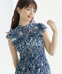 MAJESTIC LEGON | ウエストシャーリングレディワンピ(ワンピース)