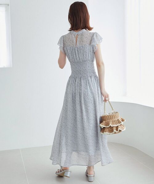 MAJESTIC LEGON（マジェスティックレゴン）の「ウエストシャーリングレディワンピ（ワンピース・レディース・ブルー系その他2/ブルー系その他4/ホワイト系その他2・SMALL/MEDIUM）」の13枚目の写真