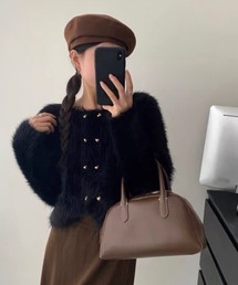 E&C closet…（イーアンドシークローゼット）の「ハートボタンシャギーカーディガン（カーディガン/ボレロ・レディース）」